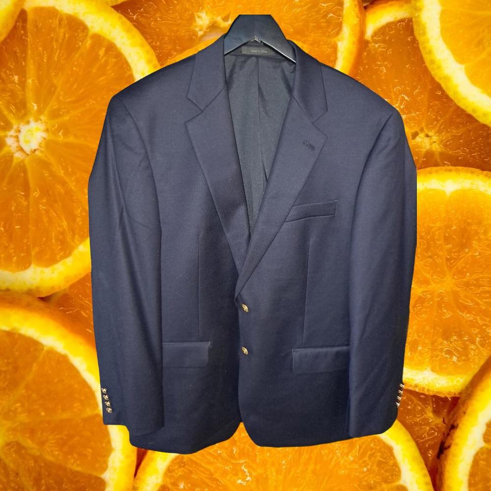 Ralph Lauren Navy with Gold Buttons Blazer Size‎ 42R